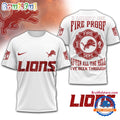 Detroit Lions NFL Built By Fire Game Day Limited Edition 3D Shirt
