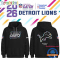 Detroit Lions NFL Crucial Catch 2026 Limited Edition Black Hoodie Shirt
