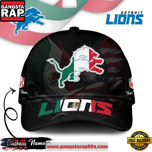 Detroit Lions NFL MEXICAN New Design 2026 Baseball Cap Hats