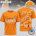 Detroit Lions NFL Multiple Scleross Support 3D T Shirt