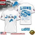 Detroit Lions NFL Premium NFL Jeep Unisex T-Shirt