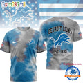 Detroit Lions NFL Sunday Legends Tie Dye 3D Shirt