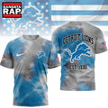 Detroit Lions NFL Sunday Legends Tie Dye 3D Shirt, Football New Design Shirt