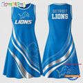 Detroit Lions NFL Team Pride Women’s Sleeveless Dress