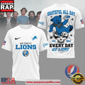 Detroit Lions NFL x Grateful Dead All Day Vintage T-Shirt