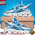 Detroit Lions Custom Name Clunky Sneaker Max Soul Shoes