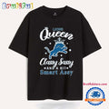 Detroit Lions Queen Classy Sassy And A Bit Smart Assy T Shirt