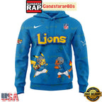 Detroit Lions x Pokemon Go 2025 Unisex 3D Hoodie