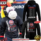 Detroit Pistons 2026 Playoffs Custom Name Hoodie
