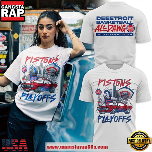 Detroit Pistons 2026 Playoffs Round 2 All Dawg New Edition T-Shirt