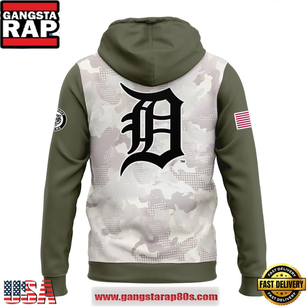Detroit Tigers Armed Forces Day Special Hoodie Shirt