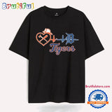 Detroit Tigers Heartbeat Firefighters T Shirt