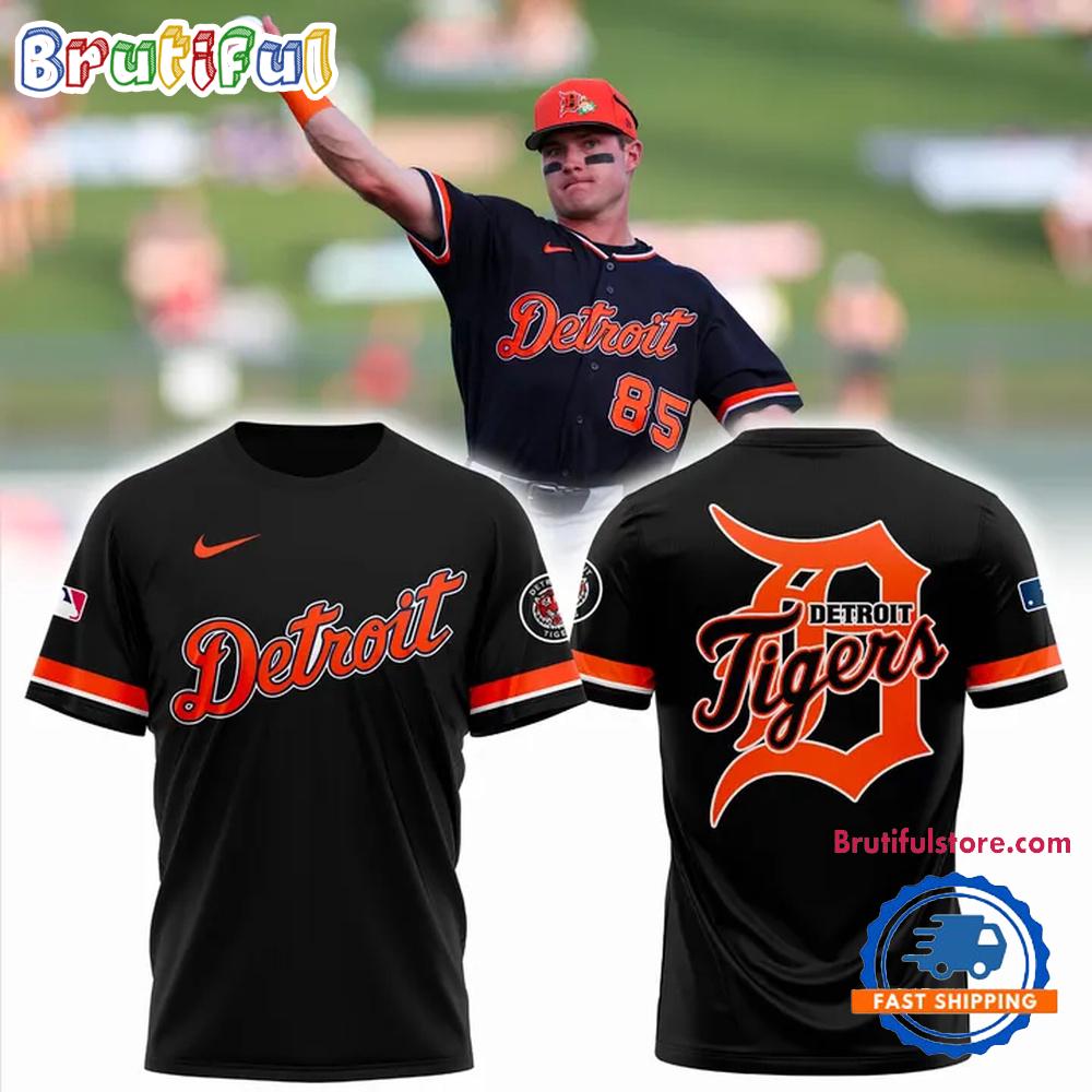 Detroit Tigers MLB 2026 Alternate Black Limited Edition Hoodie T-Shirt