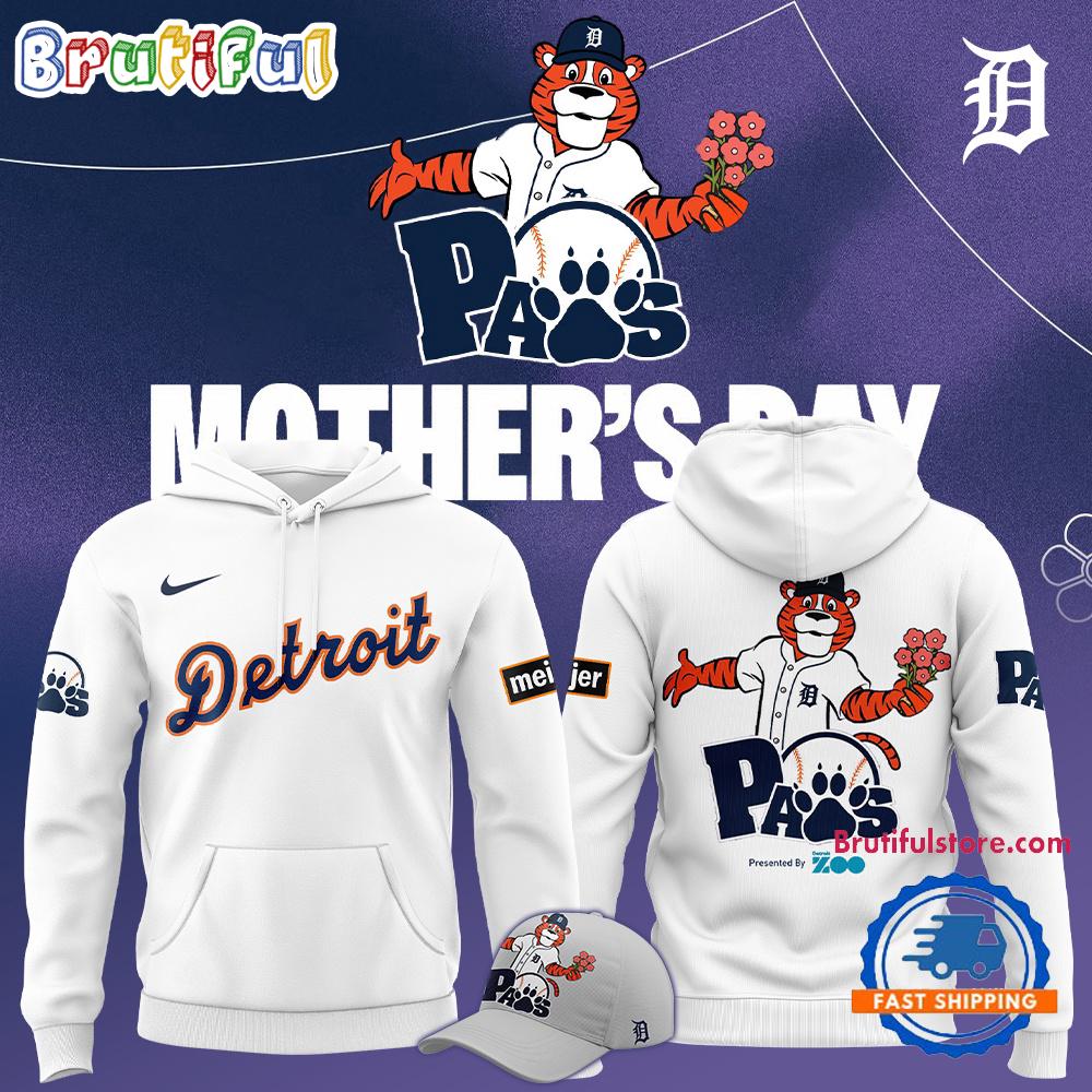 Detroit Tigers Mother’s Day 2025 Limited Edition Hoodie