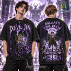 Devil Jin Unleash The Devil Purple T-Shirt