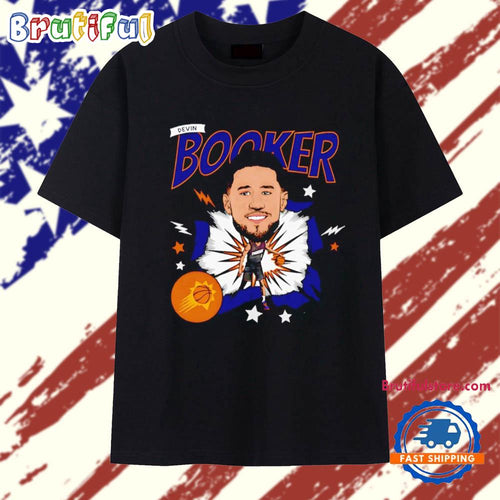 Devin Booker Phoenix Suns Caricature T Shirt