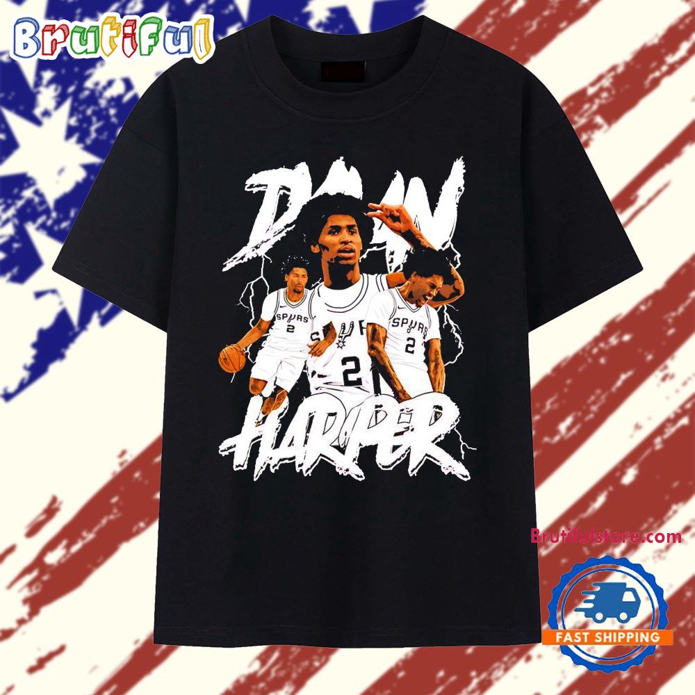 Devin Vassell San Antonio Spurs NBA Deon Harper T Shirt