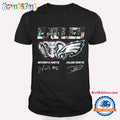 Devonta Smith Jalen Hurts Philadelphia Eagles X Alabama Crimson Tide Signatures T Shirt