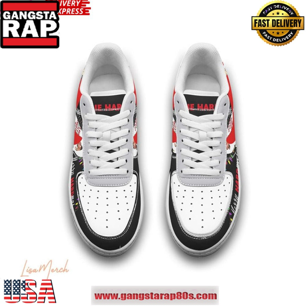 Die Hard Merry Christmas Limited Edition Air Force 1 Running Sneakers Shoes