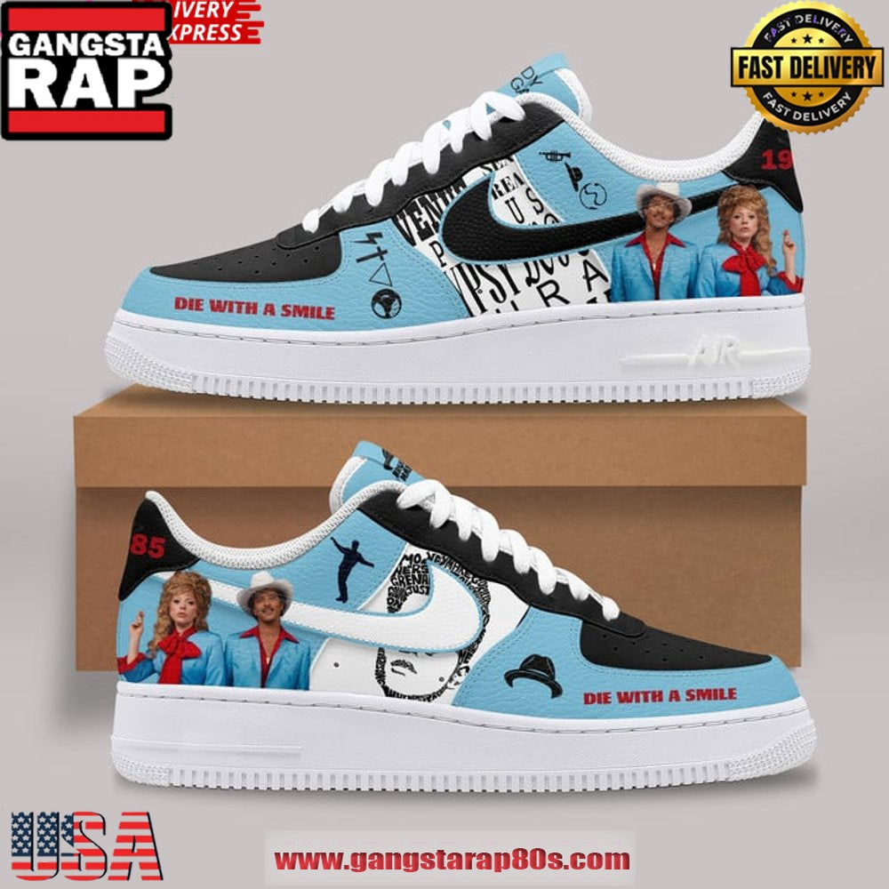 Die With A Smile Limited Edition Air Force 1 Sneakers Shoes