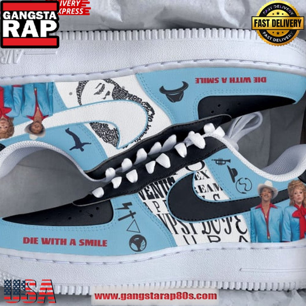Die With A Smile Limited Edition Air Force 1 Sneakers Shoes