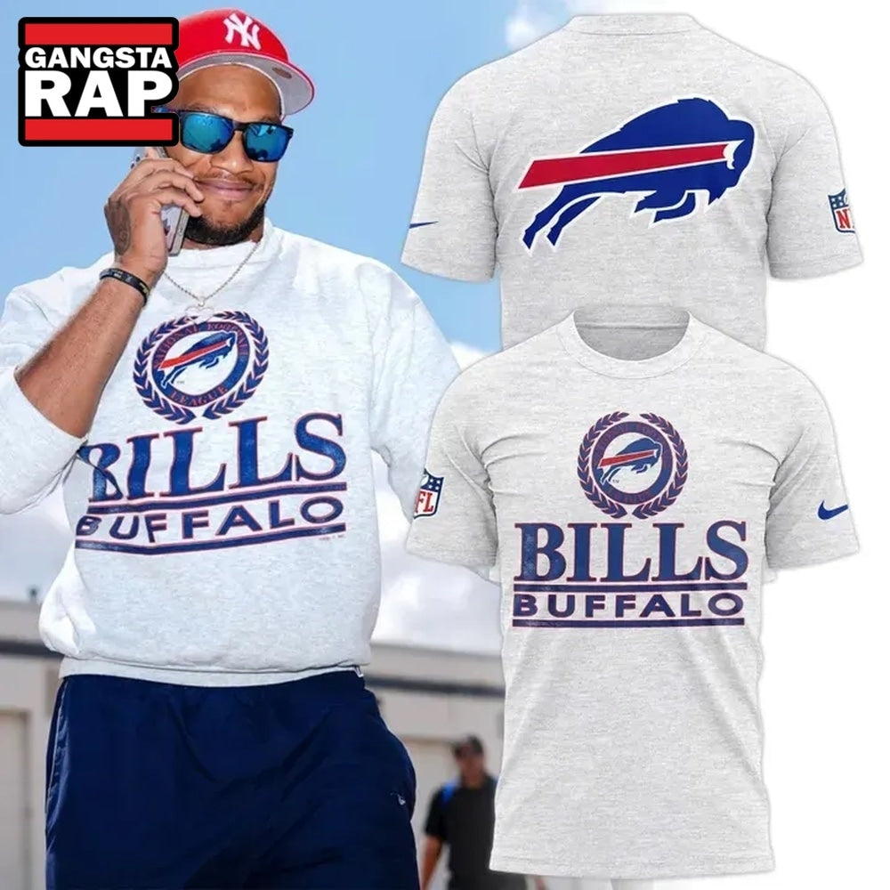 Dion Dawkins Buffalo Bills Double Sided Crest Highmark Stadium Bills Mafia T Shirt