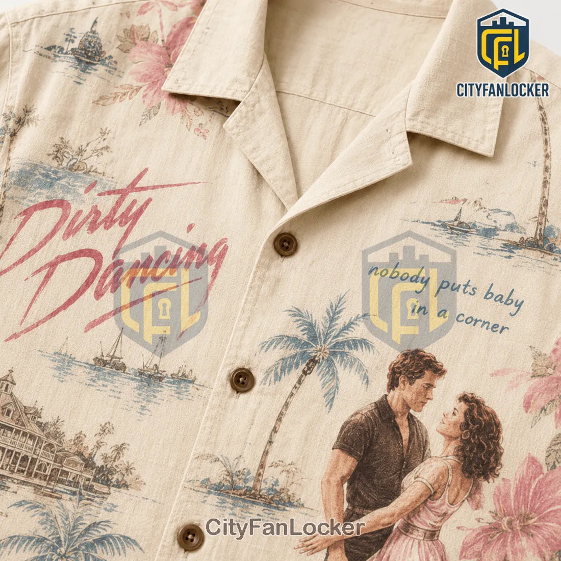 Dirty Dancing Kellerman’s Resort Hawaiian Shirt