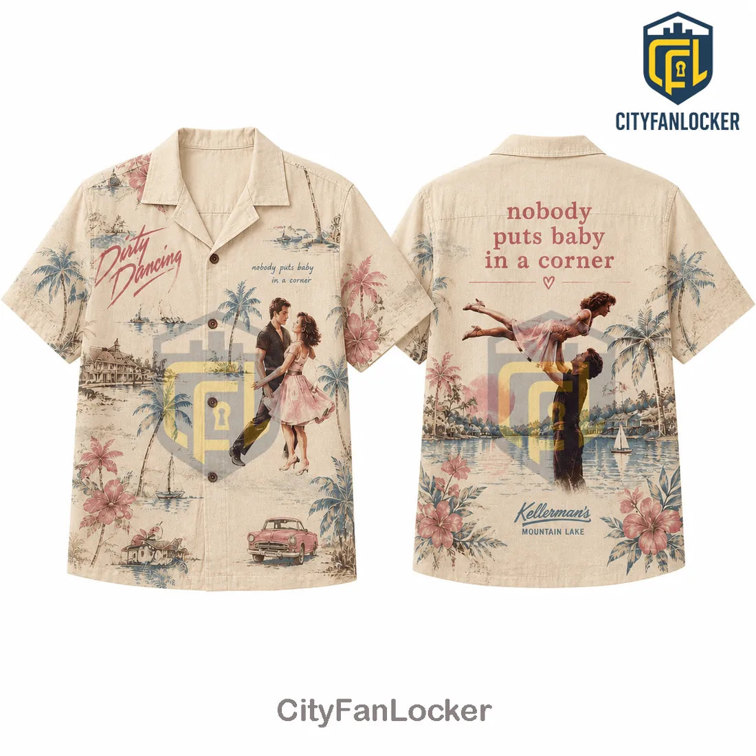Dirty Dancing Kellerman’s Resort Hawaiian Shirt