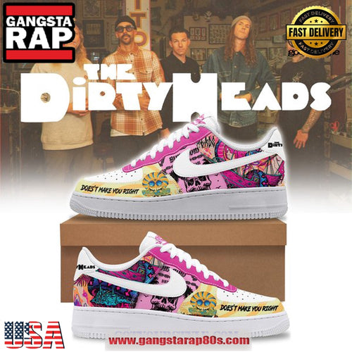 Dirty Heads Doesnt Make You Right Air Force 1 Running Sneakers Shoes