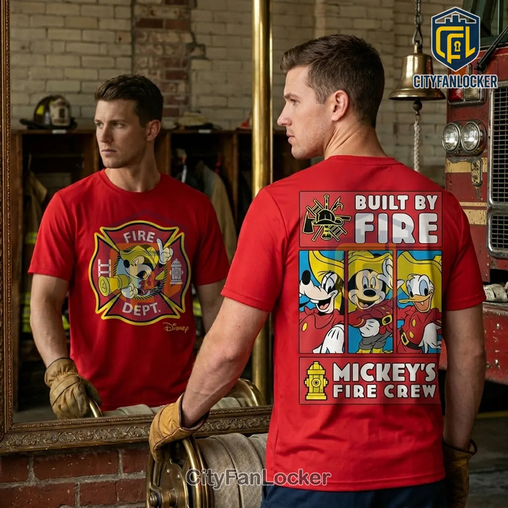 Disney Mickey Mouse x Firefighter Mickey’s Fire Crew Collectible Graphic T-Shirt