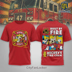Disney Mickey Mouse x Firefighter Mickey’s Fire Crew Collectible Graphic T-Shirt