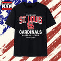Distressed St Louis Cardinals Baseball Club Since 1882 T Shirt