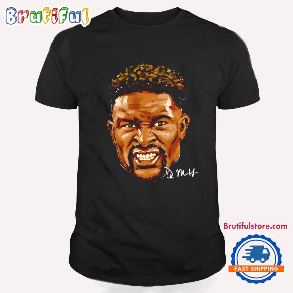 Dk Metcalf Pittsburgh Steelers Portrait Signature T Shirt