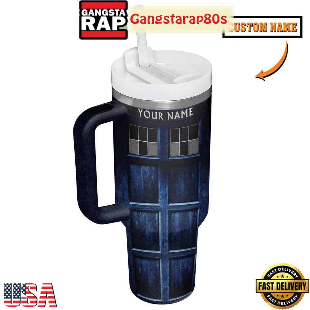 Doctor Who Fan Personalized Tumbler Cup 40oz