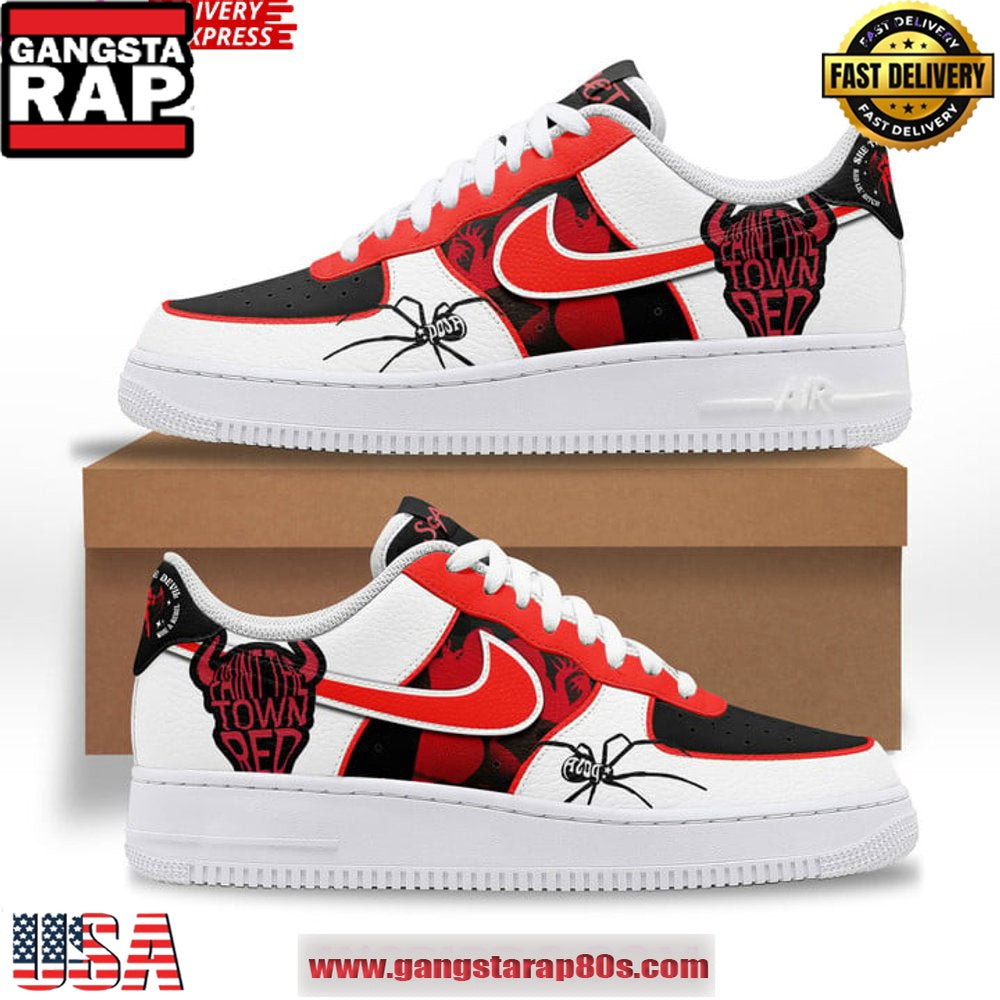 Doja Cat Paint The Town Red Air Force 1 Running Sneakers Shoes