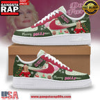 Dolly Parton Merry Dollymas Limited Edition Air Force 1 Running Sneakers Shoes