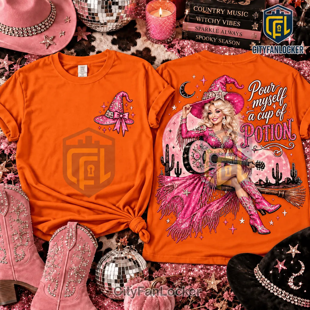 Dolly Parton Potion Graphic Country Shirt