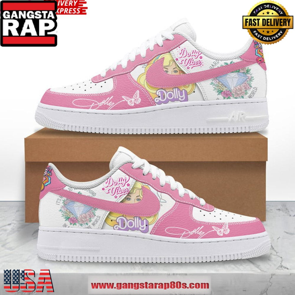 Dolly Parton Vibes Limited Edition Air Force 1 Sneakers Shoes