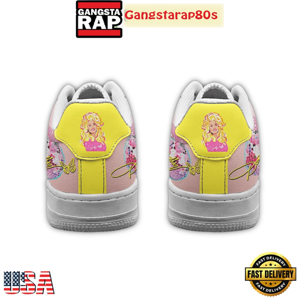 Dolly Parton What Would Dolly Do Special Edition Air 2025 Special Edition Air Force 1 Shoes Running Sneakers