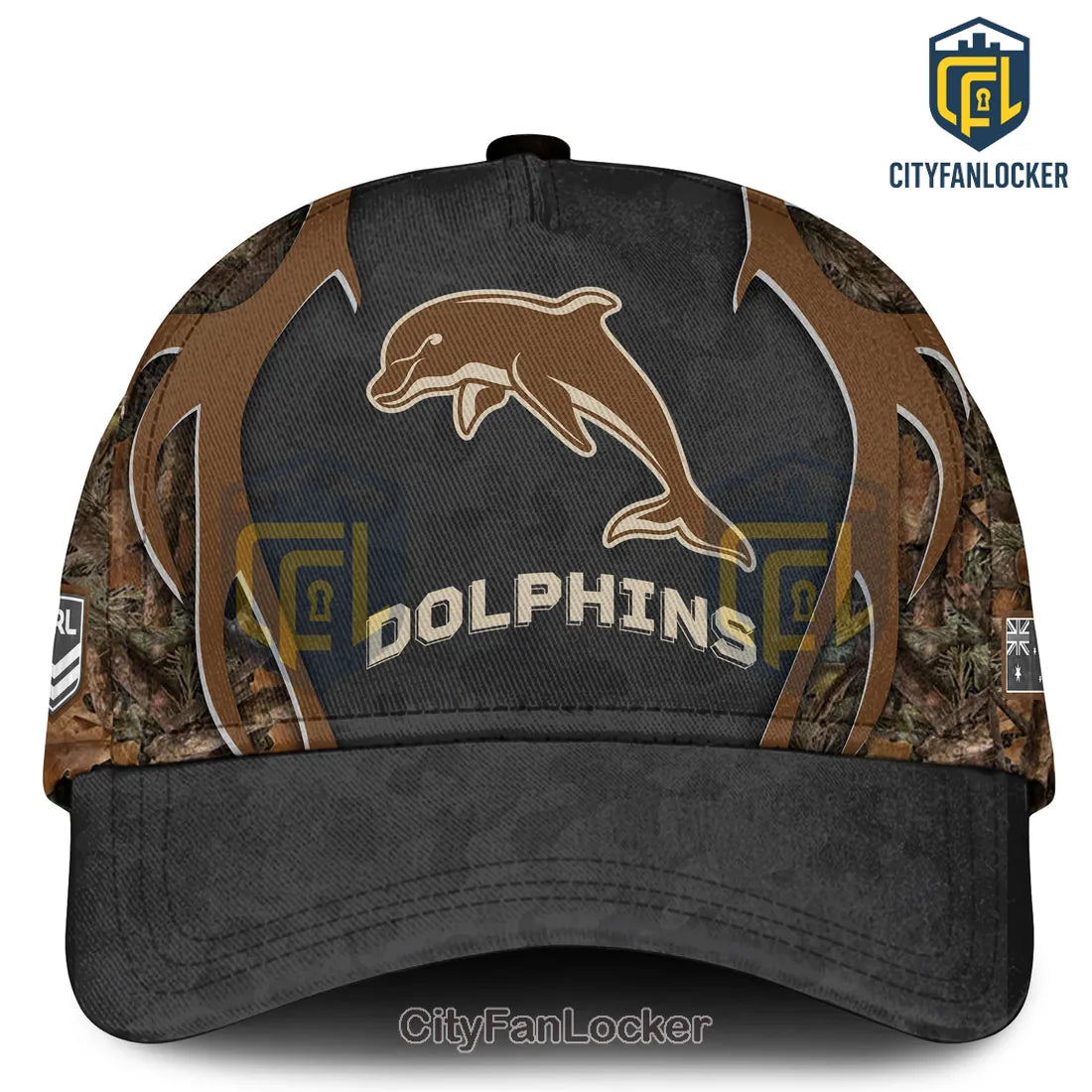 Dolphins NRL Hunting Season Limited Edition Camo Hoodie