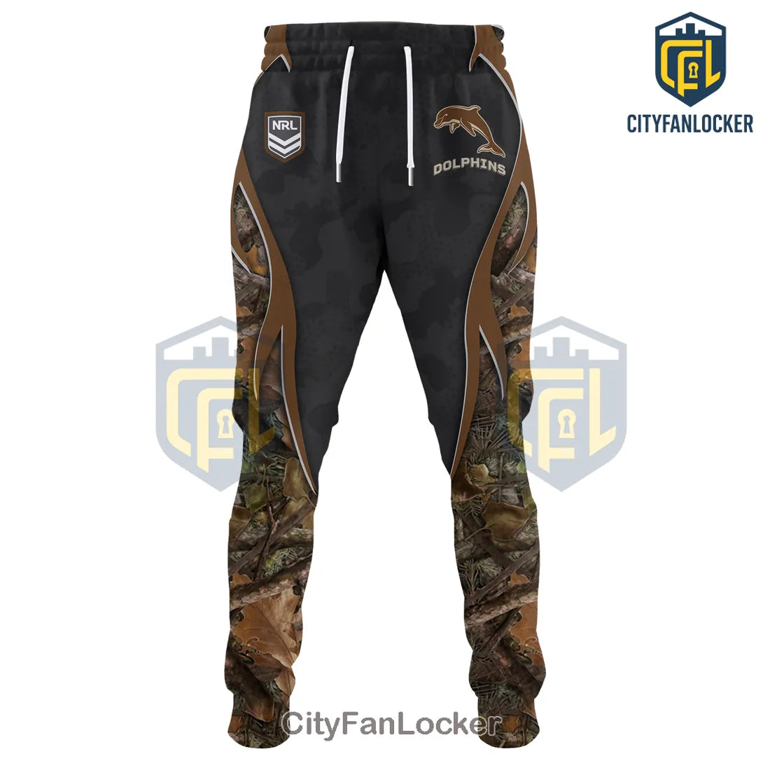Dolphins NRL Hunting Season Limited Edition Camo Hoodie