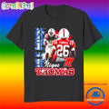 Domonique Thomas Ole Miss Rebels Player Collage T Shirt