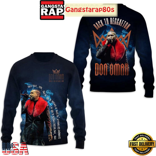 Don Omar Back To Reggaeton 2026 Sweatshirt