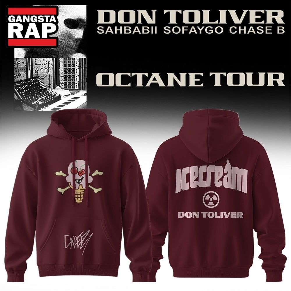 Don Toliver Octane Tour Signed 2026 All Over Print Hoodie T-Shirt