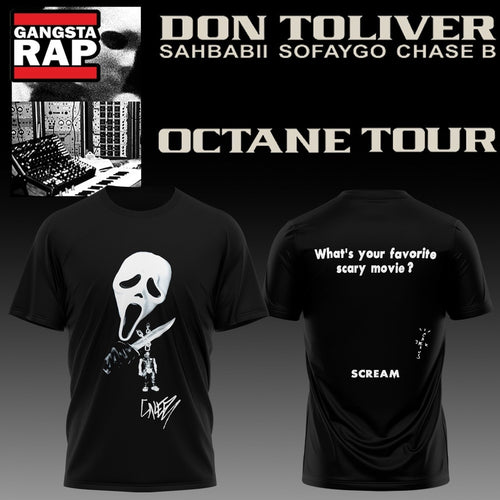 Don Toliver Octane Tour Signed 2026 Black 3D Shirt Hoodie T-Shirt