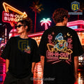 Donald Duck Neon Sign Black T-Shirt