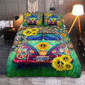 Hippie Quilt Bedding Set - Freedom Color Quilted Bedspread