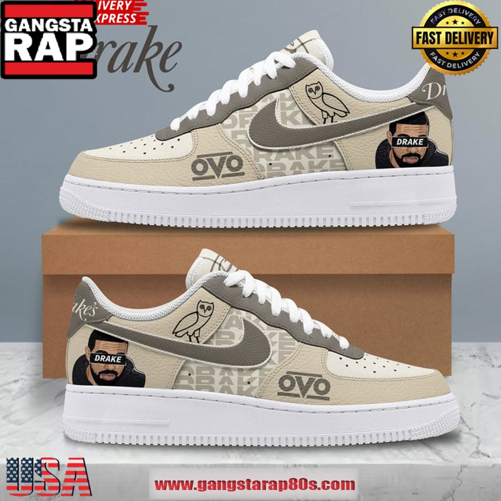 Drake OVO Nike New Edition Air Force 1 Sneakers Shoes