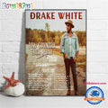 Drake White Low Country High Road Tour 2024 Wall Art Poster Canvas