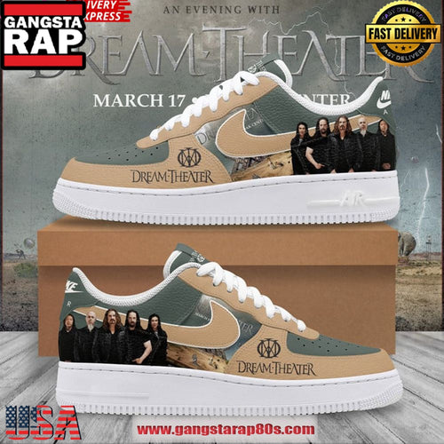 Dream Theater Limited Edition Air Force 1 Shoes Running Sneakers
